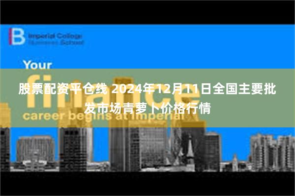 股票配资平仓线 2024年12月11日全国主要批发市场青萝卜价格行情